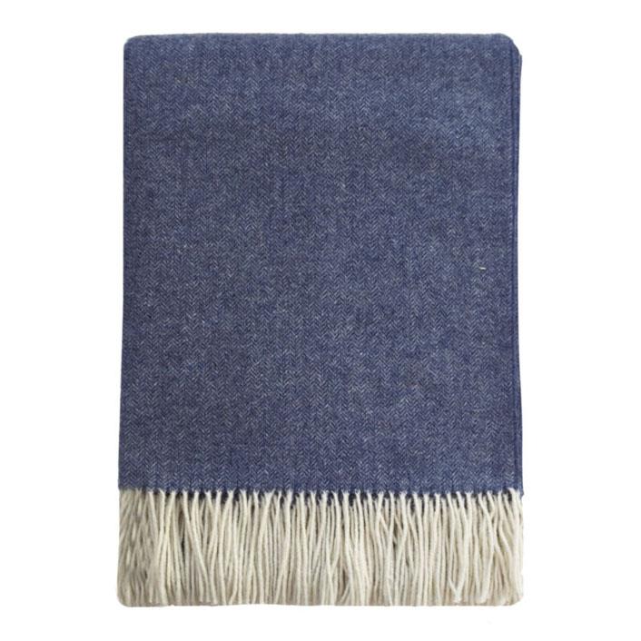 Baya Bambina Cashmere & Merino Throw Aegean 140x200cm